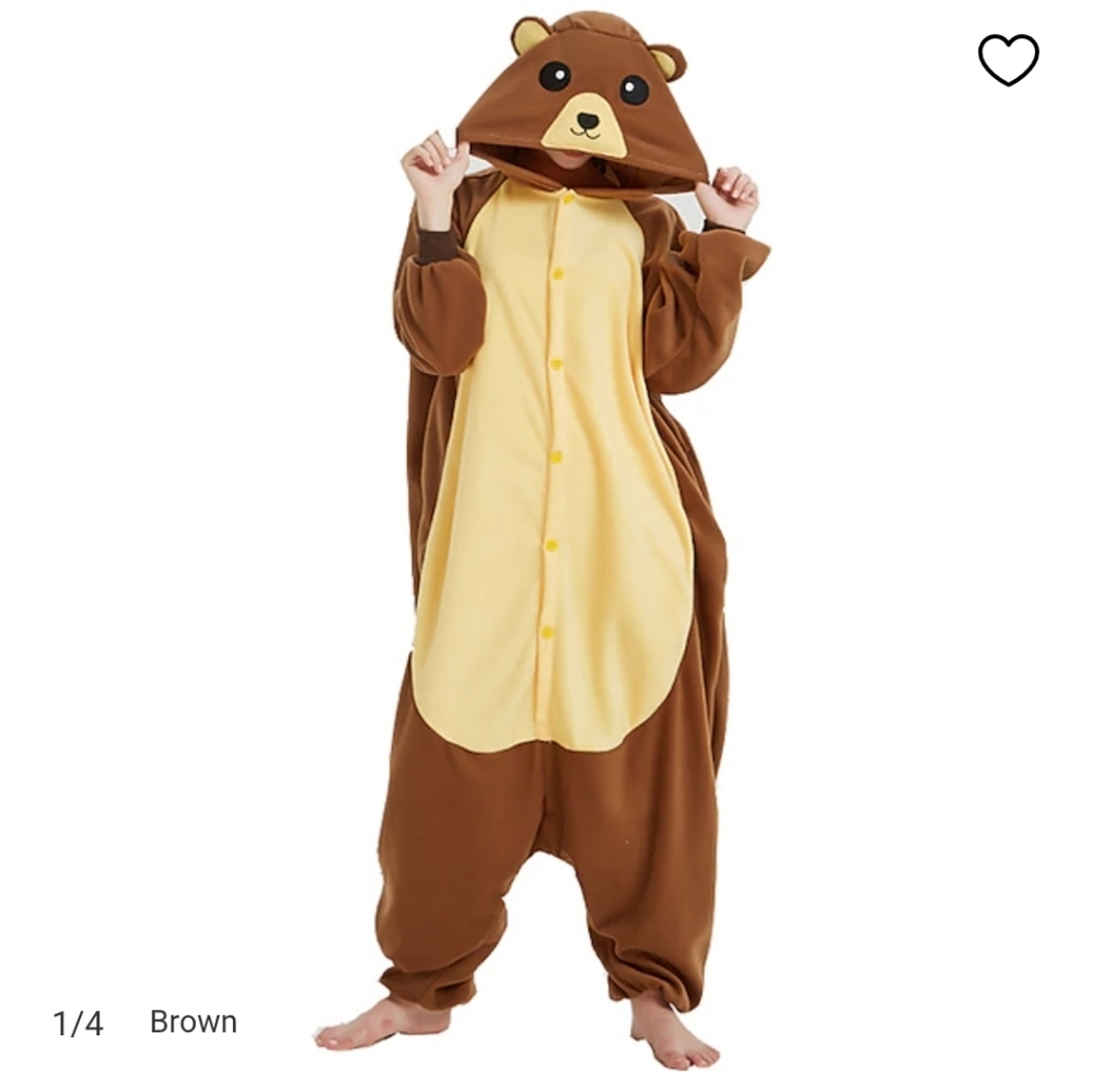 Carnival Bear Onesie Costume